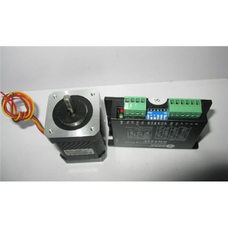 Leadshine motor 2 phase 0.6NM 42HS08 + DM422C stepper drive 20-40DCV 0.3-2.4A original new