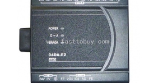 DVP04DA-E2 Delta PLC 4 point 14-bit resolution Analog I/O Module ...