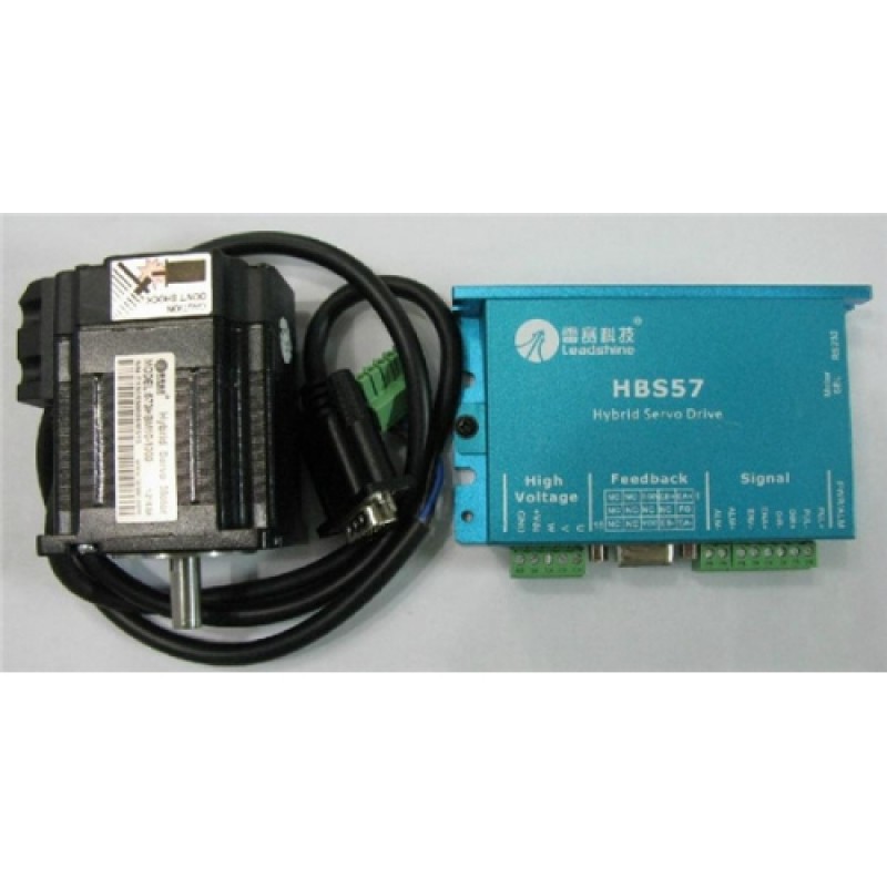 HBS57 3-phase Leadshine Hybrid Servo Drive 20-50DCV 8.0A Peak original brand