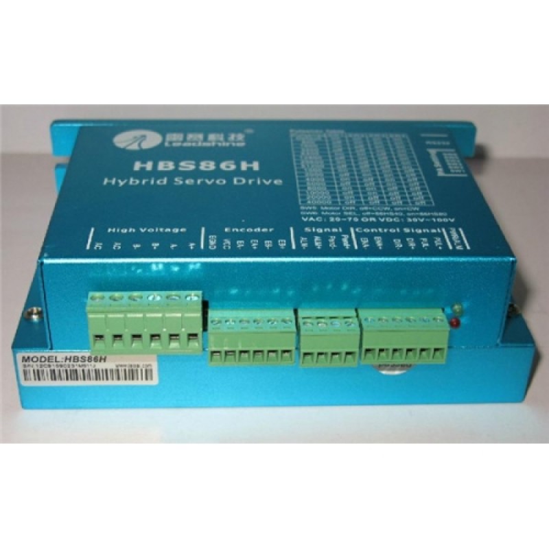 CNC DSP Closed-Loop Stepper Drive 8A 30-100VDC Matching 86mm NEMA34 motor HBS86H Leadshine