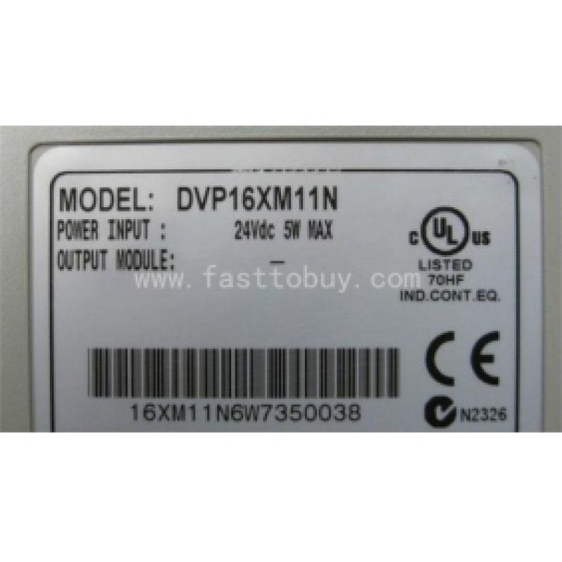 DVP16XM11N Delta PLC 16DI Digital Module Original brand new