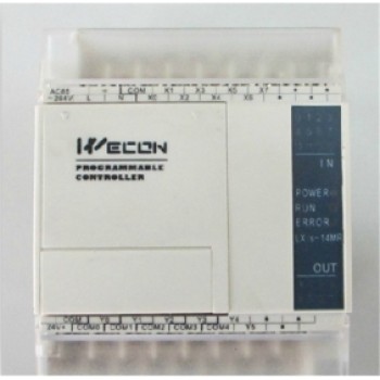 LX1S-14MR-A WECON PLC 100-240VAC 8 point 24V relay 6 point 1 COM Original brand new
