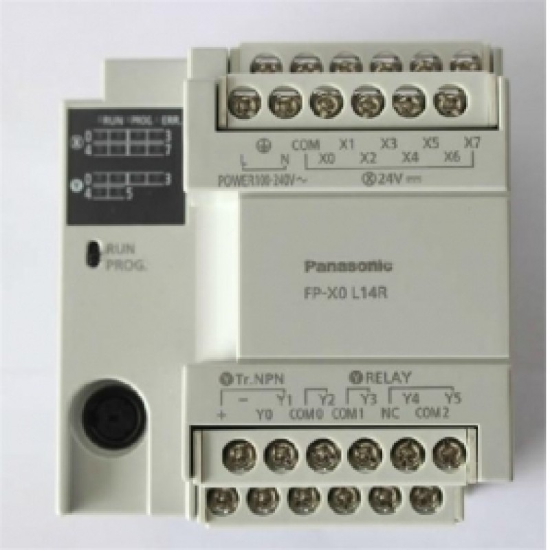 FP-X0 E40TD AFPX0E40TD Panasonic PLC 24VDC DC input 24 points Transistor(NPN) output 16 points FP-X0 Expansion Unit Orig