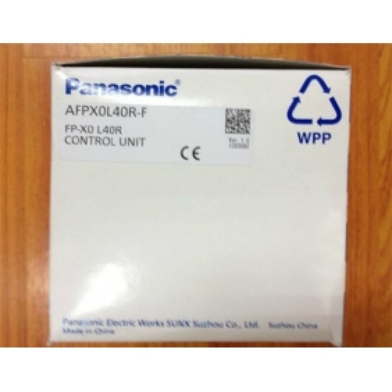 FP-X0 L40R AFPX0L40R Panasonic PLC 100-240VDC DC input 24 points Relay output 12 points FP-X0 Control Unit Original New