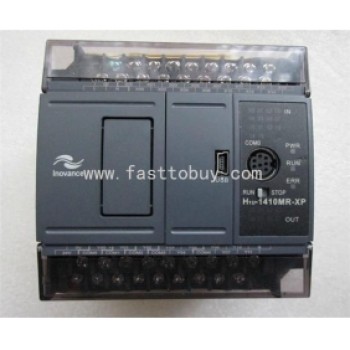 H1U-1410MR-XP inovance PLC DC24V input 14 point output relay 10 point H1U 3 COM Original brand new