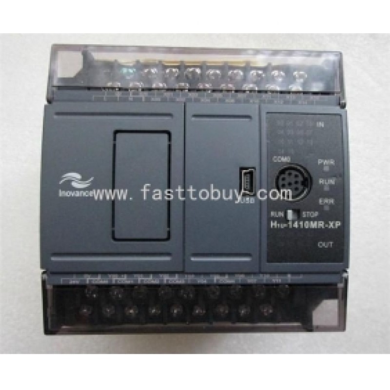 H1U-1410MR-XP inovance PLC DC24V input 14 point output relay 10 point H1U 3 COM Original brand new