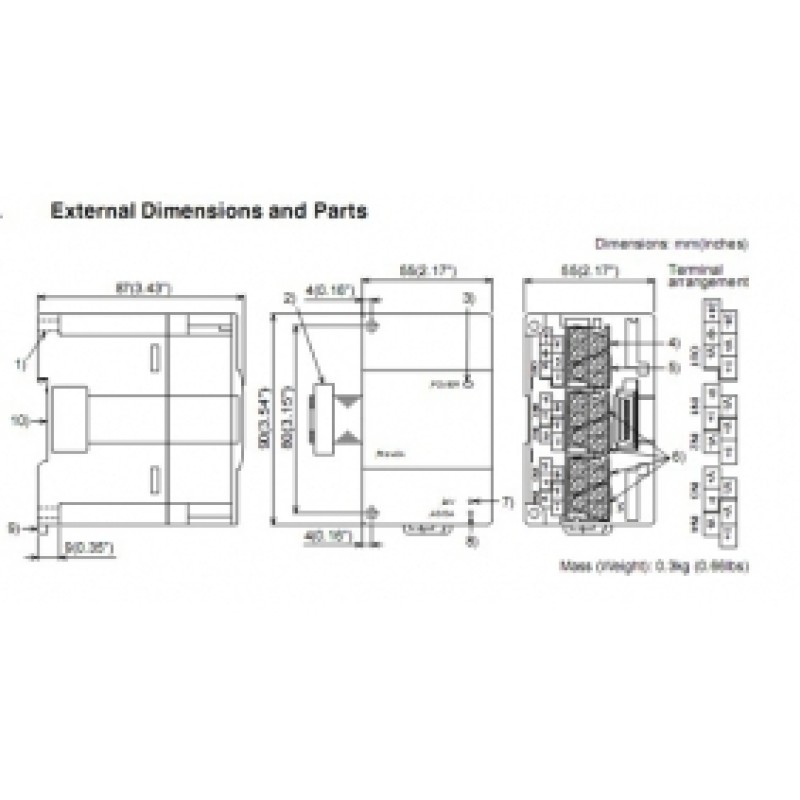 FX2N-5A Mit PLC 4 AI 1 AO Module New