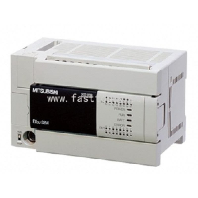 FX3U-64MR-ES-A PLC 100?40V AC 32DI 32DO Relay Mitsubishi with Programing Cable