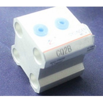 12mm Bore 10mm Stroke Compact Cylinder Double Acting with Rod End Female Thread without Auto Switch CQ2B12-10D