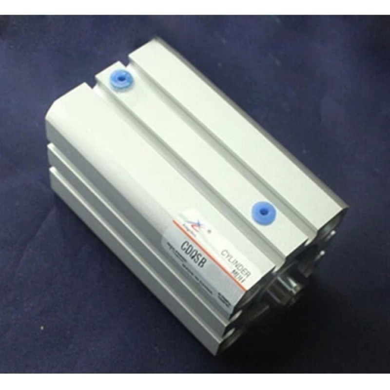 25mm Bore 25mm Stroke Compact Cylinder Double Acting with Rod End Female Thread without Auto Switch CQSB25-25D