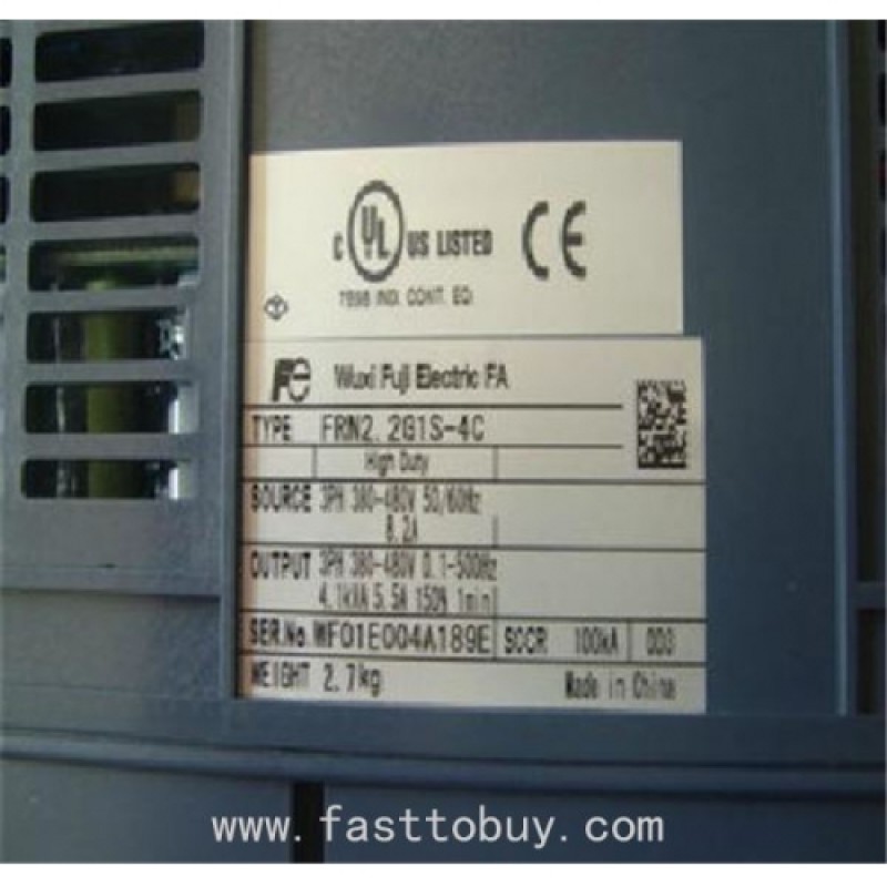 400V Three-phase 5.5A 2.2KW FRN2.2G1S-4C FUJI FRENIC-MEGA Inverter