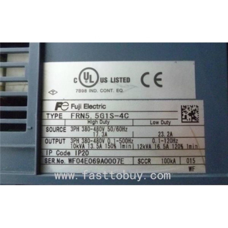 400V Three-phase 13.5A 5.5KW FRN5.5G1S-4C FUJI FRENIC-MEGA Inverter