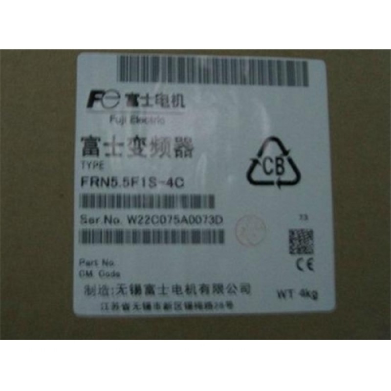 400V Three-phase 12.5A 5.5KW FRN5.5F1S-4C FUJI FRENIC-VP Inverter