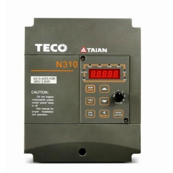 3-Phase 400V 13A 5.5KW 7.5HP TECO Inverter N310-4008-H3X NEW