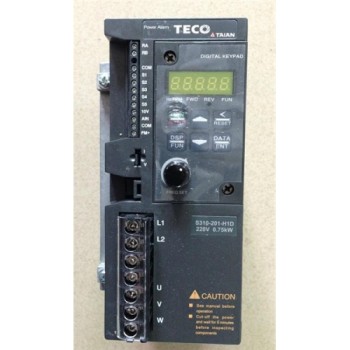 Single Phase 220V 4.2A 0.75KW 1HP TECO Inverter S310-201-H1D NEW