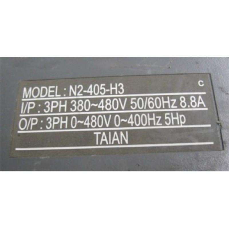 3-Phase 400V 8.8A 3.7KW 5HP TECO Inverter N2-405-H3 NEW