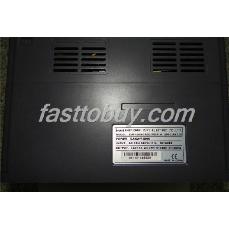 3-phase  380V 5.5/7.5KW 15/20A Input CHF100A-5R5G/7R5P-4 INVT Inverter NEW