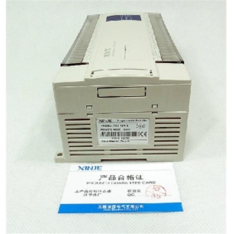 PLC CPU AC220V 28 DI NPN 20 DO Relay XC3-48R-E with  programming cable New