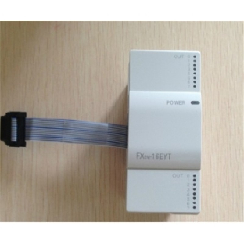FX2N-16EYT Mit PLC Extension Unit 16 DO Transistor NEW