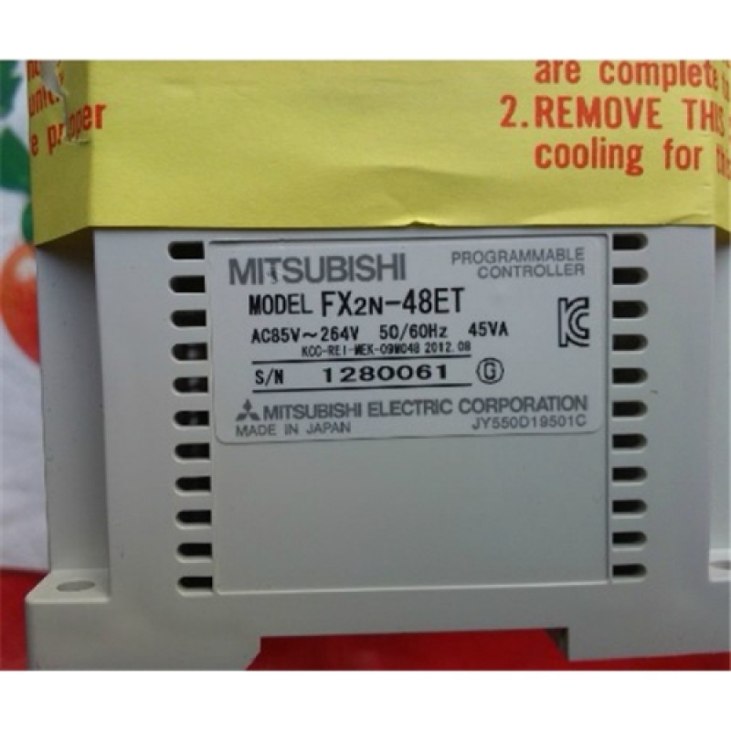 FX2N-48ET Mit Extension Unit 24 DI 24 DOTransistor  NEW