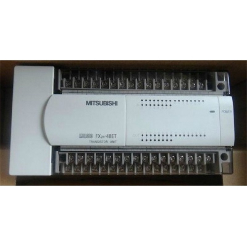 FX2N-48ET Mit Extension Unit 24 DI 24 DOTransistor  NEW