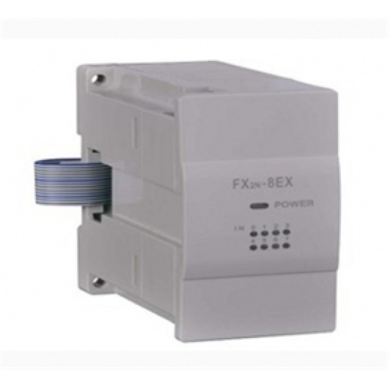 FX2N-8EX Mit PLC 24VDC  Extension Unit 8 DI Module New
