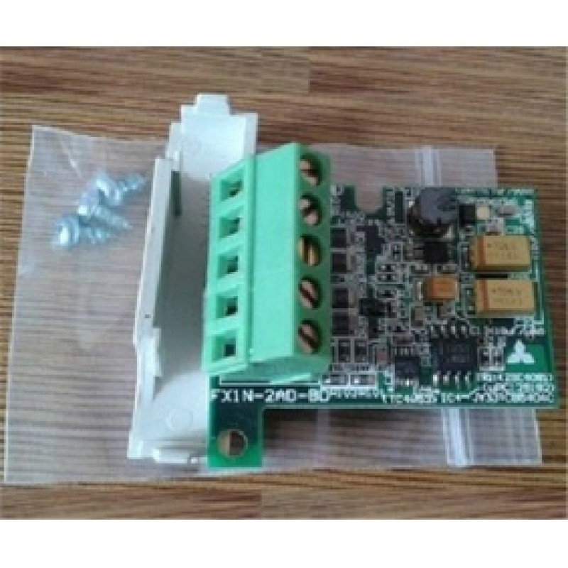 FX1N-2AD-BD Mit PLC  2 AI Expansion Module New