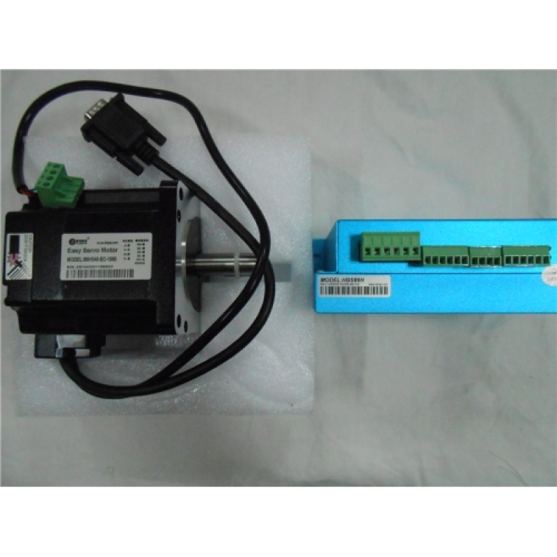 Leadshine NEMA34 86mm 571oz-in 4.0N.M 30-100VDC 2phase Stepper motor DSP Closed-Loop Drive kits 86HBM40-1000+HBS86H