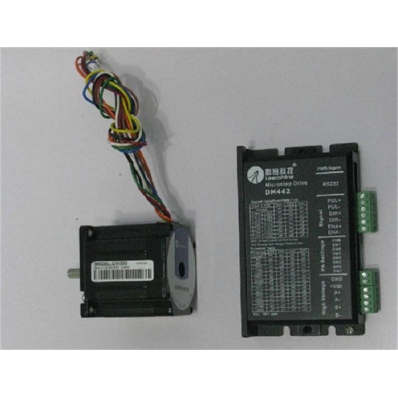 Leadshine NEMA23 57mm 129oz-in 0.9N.M 18-40VDC 2phase Stepper motor Drive kits 57HS09+DM442