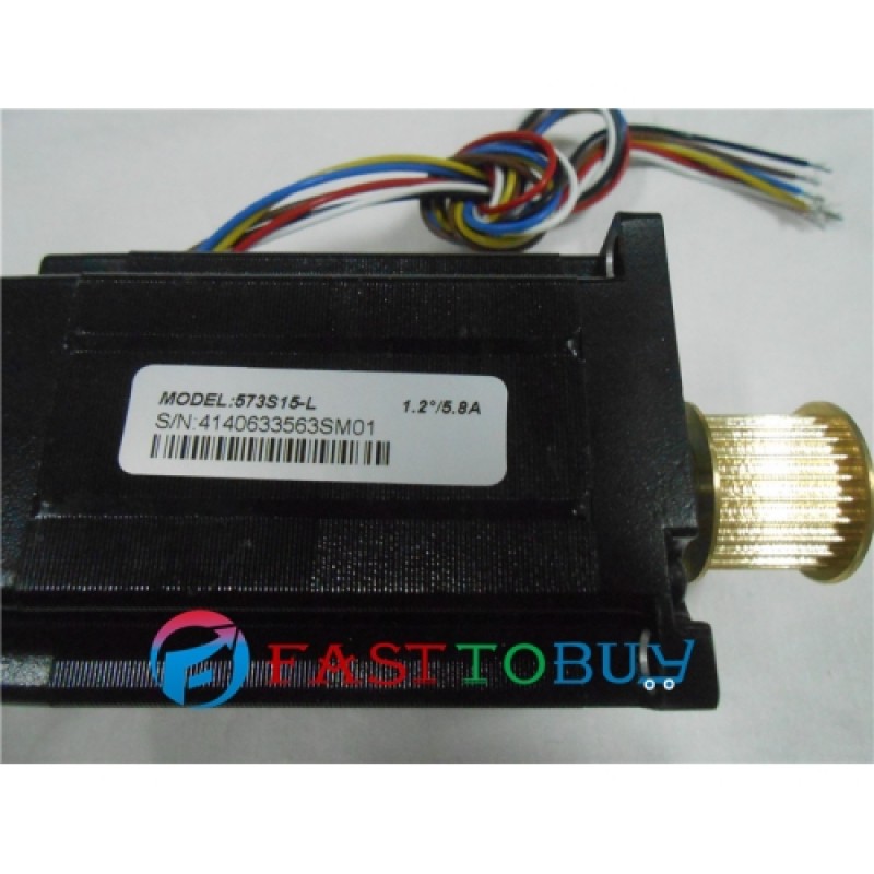 573S15-L Leadshine 3 phase stepper motor gear pulley 1.3NM 1.2 degree 5.8A original brand new
