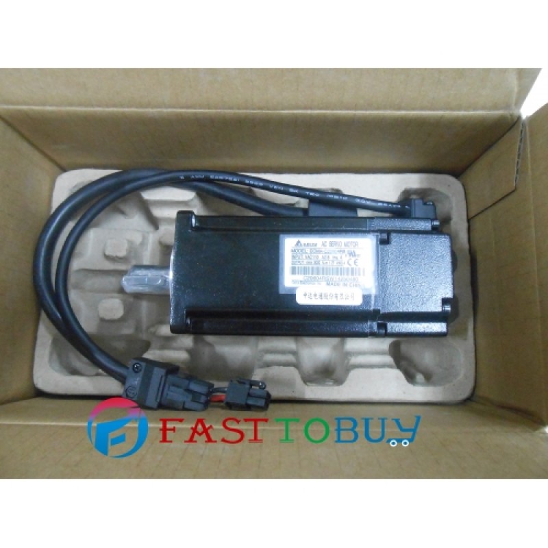 Delta AC Servo Motor B2 Series ECMA-C20604PS 60mm 220V 3000rpm Keyway 400W New