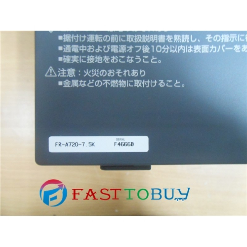 FR-A720-7.5K VFD Variable Frequency Drive input 3 ph 220V output 3 ph 200~240V 33A 7.5KW 0.2~400Hz