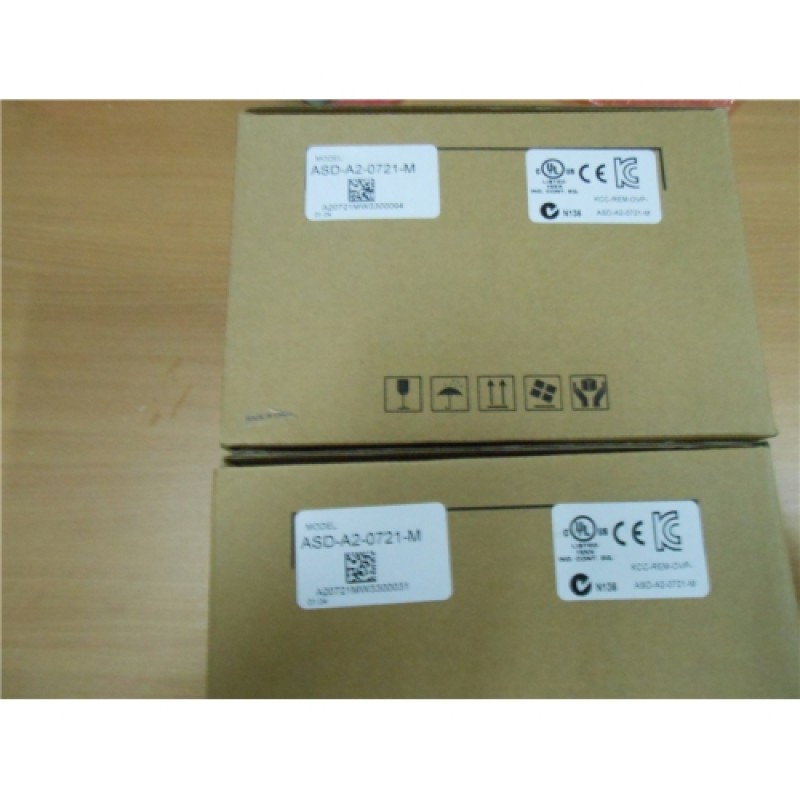 ASD-A2-0721-M Delta AC Servo Drive 1ph 220V 750W 5.1A CANopen E-CAM with Full-Closed Control New