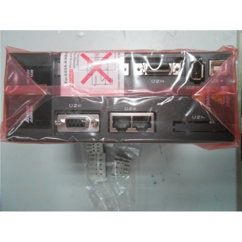 ASD-A2-1021-M Delta AC Servo Drive 1ph 220V 1KW 7.3A CANopen E-CAM with Full-Closed Control New