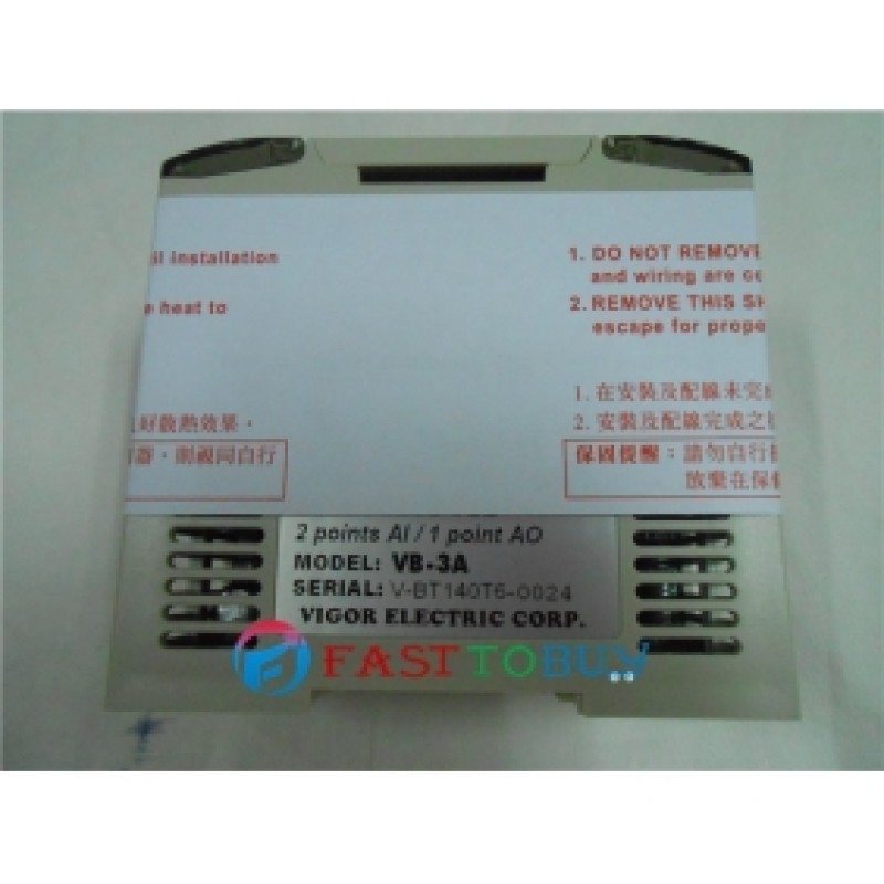PLC 2 AI 1 AO VIGOR VB-3A Module New