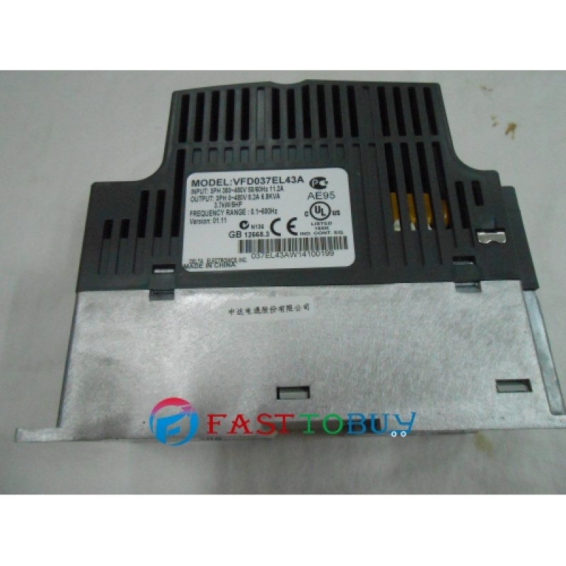 Delta AC Motor Drive Inverter VFD037EL43A VFD-EL Series 5HP 3 phase 380V 3700W New