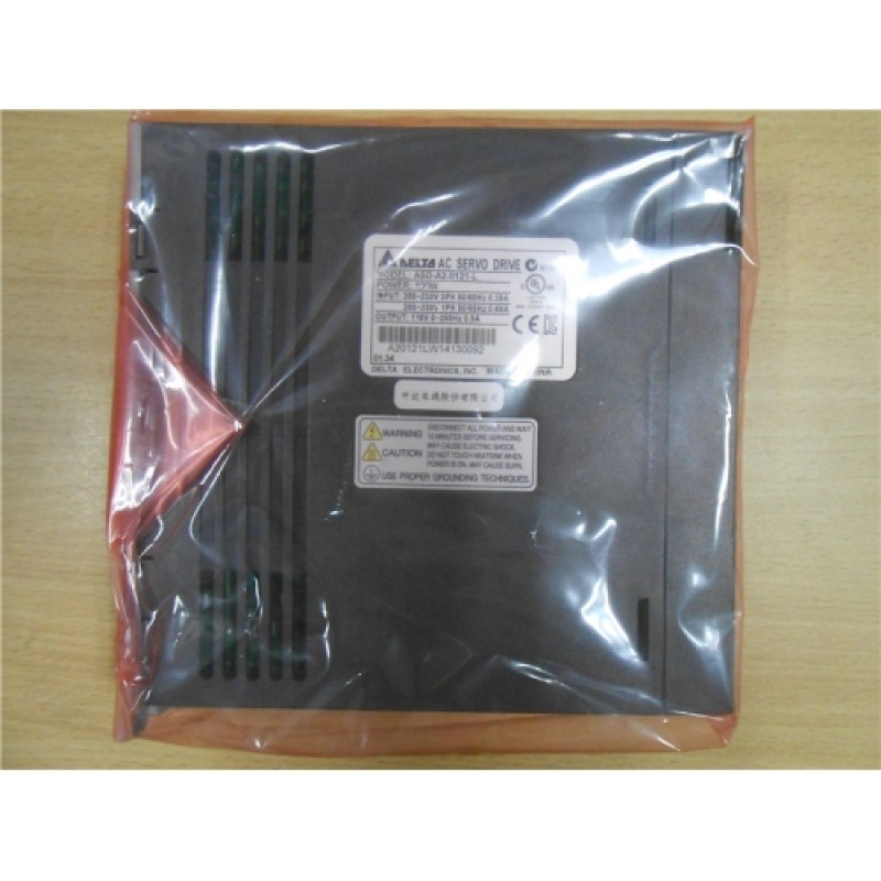 ECMA-C10401HS+ASD-A2-0121-L Delta 220V 100W 0.32NM 3000r/min 40mm brake AC Servo Motor Drive kits with 3M cable NEW