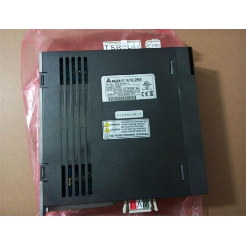 ECMA-C10604SS+ASD-A2-0421-L Delta 220V 400W 1.27NM 3000r/min 60mm brake AC Servo Motor Drive kits with 3M cable