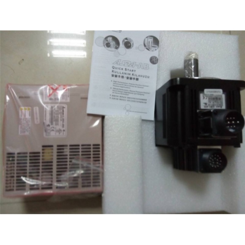 ECMA-J10604SS+ASD-A2-0743-M Delta 400V 400W 1.27NM 3000r/min 60mm brake CANopen E-CAM AC Servo Motor Drive kits with 3M 