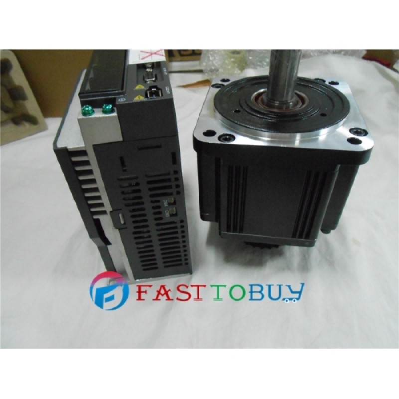 ECMA-EA1310RS+ASD-A2-1021-M Delta 220V 1kW 4.77NM 2000r/min 130mm AC Servo Motor Drive kit Keyway with 3M Cable