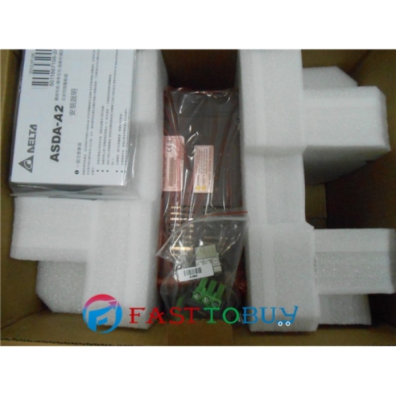 ECMA-K11820SS+ASD-A2-2043-M Delta 400V 2KW 9.55NM 2000r/min 180mm AC Servo Keyway Motor Drive kits brake with 3M cable