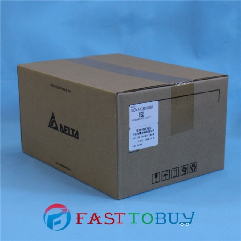 ECMA-C20804S7 Delta AC Servo Motor 220V 400W 1.27NM 3000rpm with Keyway Oil Seal brake Shaft 14mm New