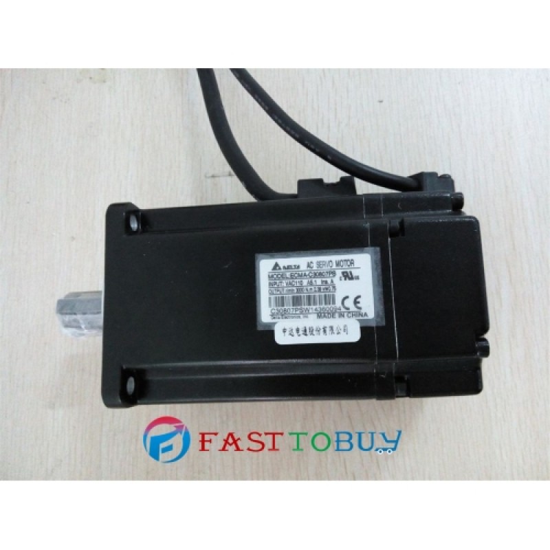 ECMA-C30807PS Delta AC Servo Motor 220V 750W 2.39NM 3000rpm with Keyway New