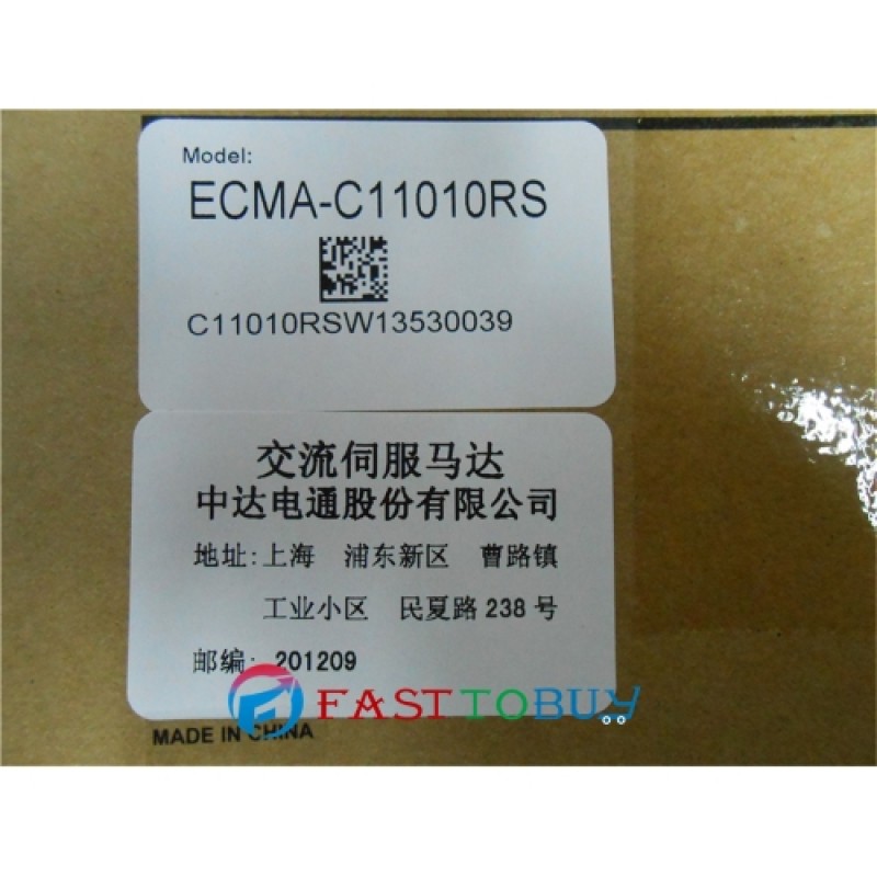 ECMA-C11010RS Delta AC Servo Motor 220V 1kW 3.18NM 3000rpm with Keyway Oil Seal New