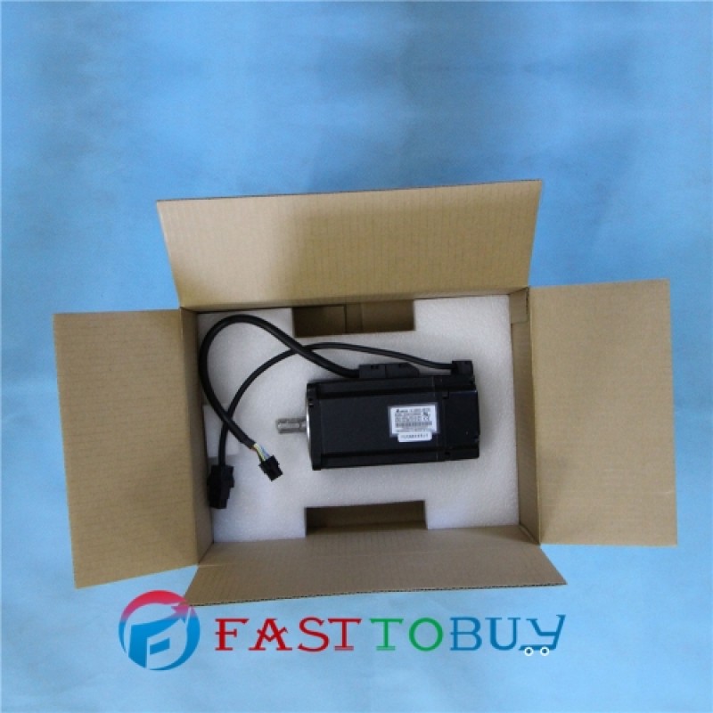 ECMA-C20804R7+ASD-B2-0421-B Delta 220V 400W 1.27NM 3000RPM 80mm AC Servo Motor Drive kits Oil Seal with 3M cableECMA-C20