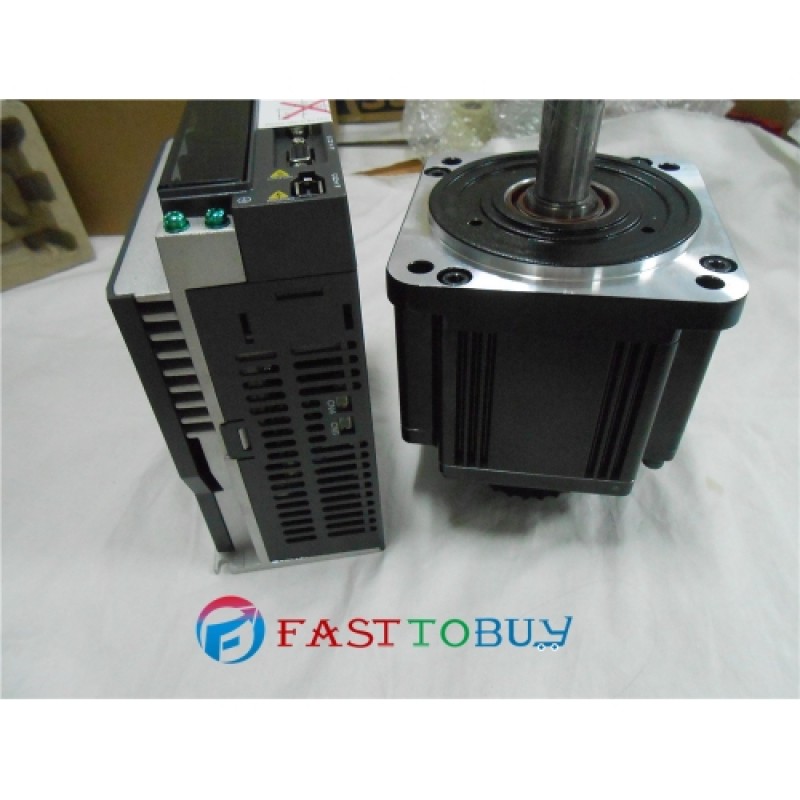 ECMA-EA1310SS+ASD-B2-1021-B Delta 220V 1.0kW 4.77NM 2000RPM 130mm AC Servo Motor Drive kits Oil Seal brake with 3M cable