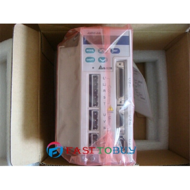 ECMA-C31020ES+ASD-A2023-AB Delta 220V 2KW 6.37NM 3000RPM 100mm AC Servo Motor Drive kits 2500ppr with 3M cable