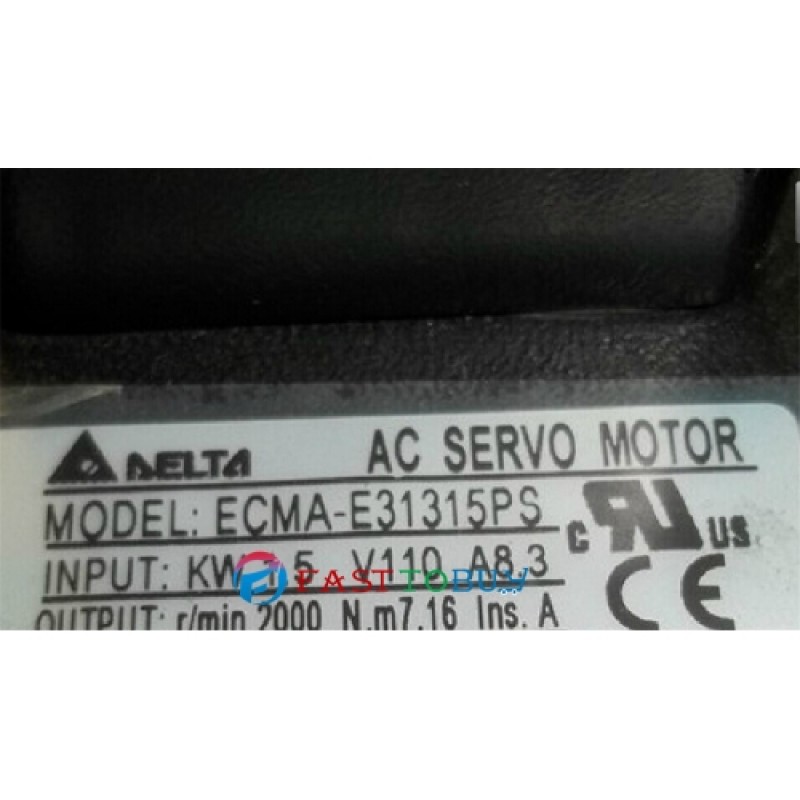 ECMA-E31315PS Detla AC Servo Motor 220V 1.5KW 7.16NM 2000rpm 130mm with Keyway New