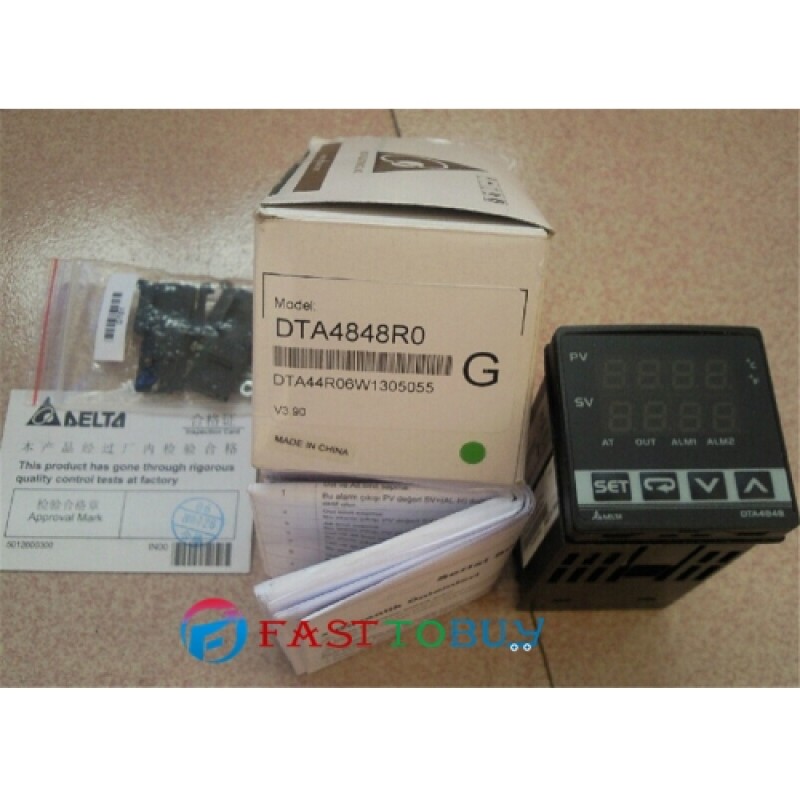 DTA4848R0 Delta Temperature Controller Input 100~240VAC output Relay SPST New