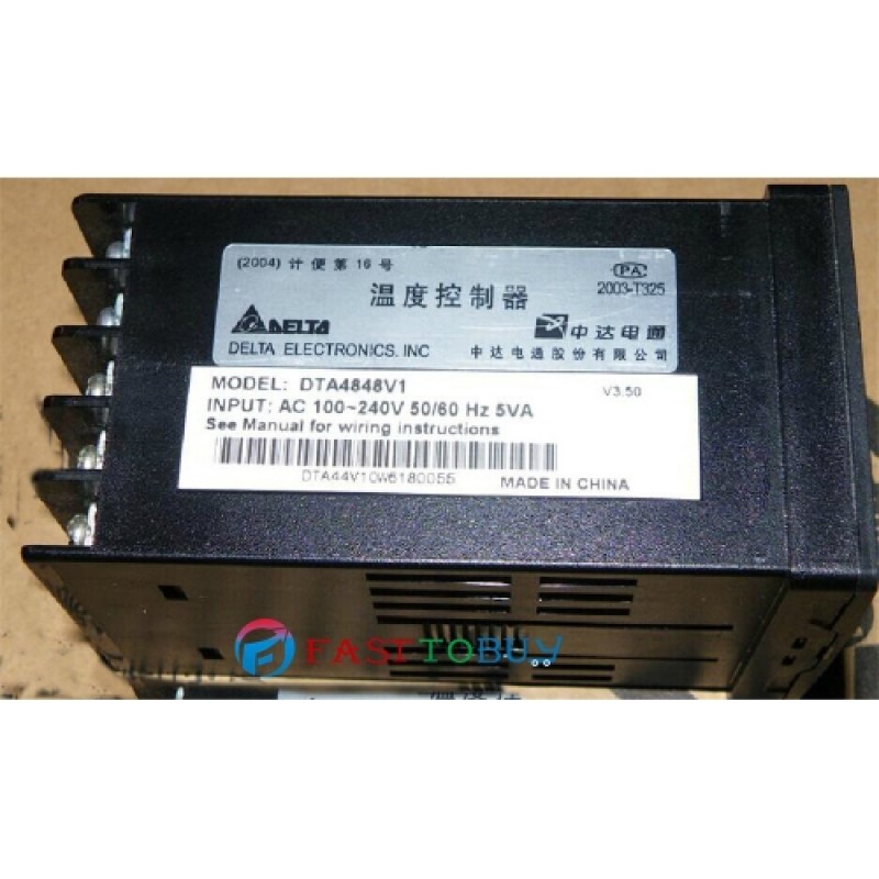 DTA4848V1 Delta Temperature Controller Input 100~240VAC output Pulse 14V with RS-485 New